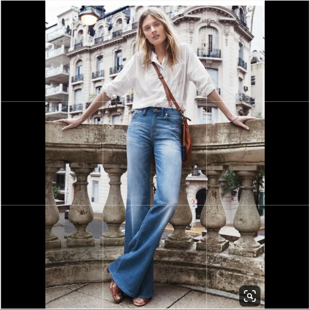 Madewell Flea Market Flares